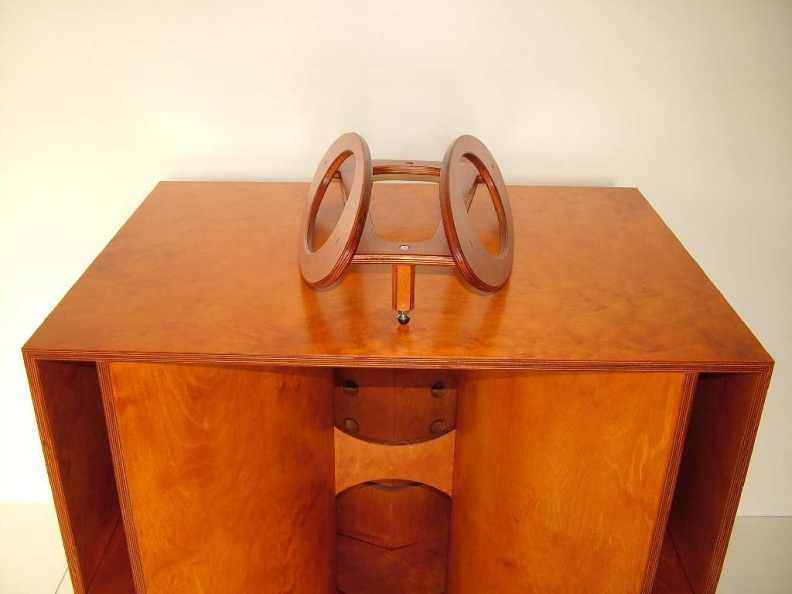 Hornst nder oval Kirschrot 16